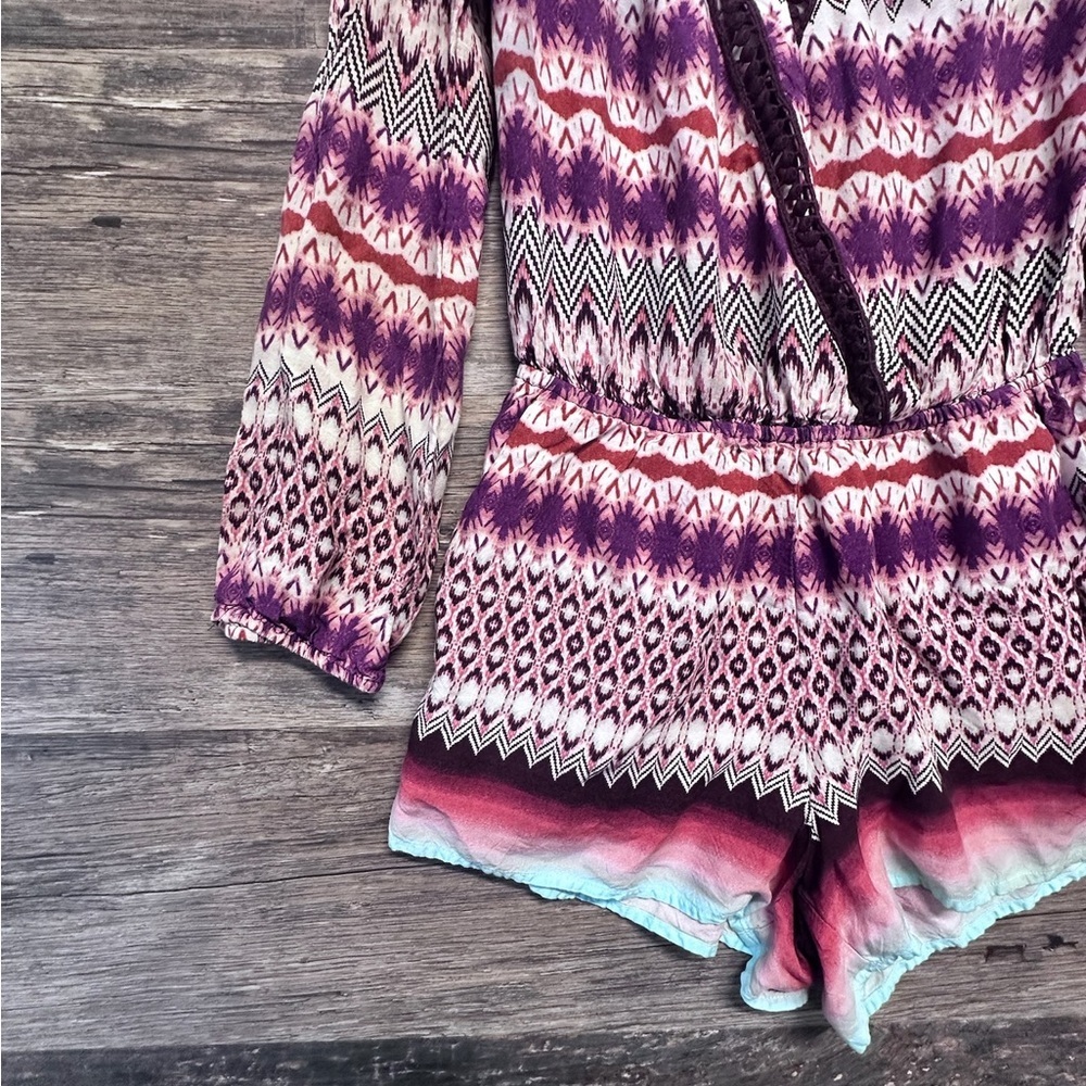 Jessica Simpson Multicolor Patterned Open Shoulde… - image 8